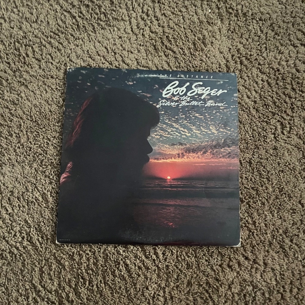 Bob Seger and the Silver Bullet Band "The Distance" Vinyl Record